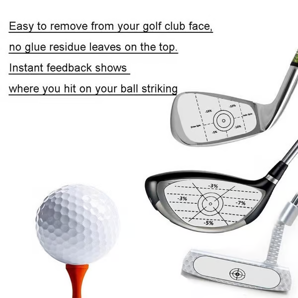 🔥Great holiday gift for the golfer ⛳Golf Impact Tape Woods、Irons、Putters 3 in 1 Set (50 PCS)