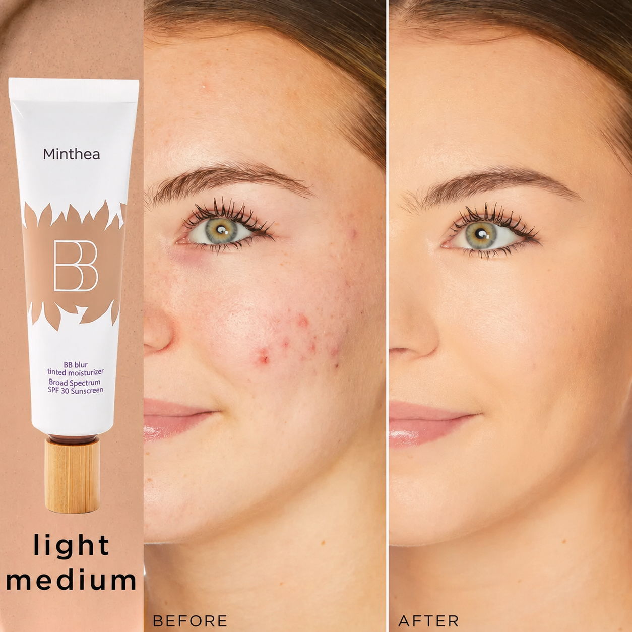 Blur tinted moisturizer SPF 30 - instantly brightens, hydrates & smooths your skin