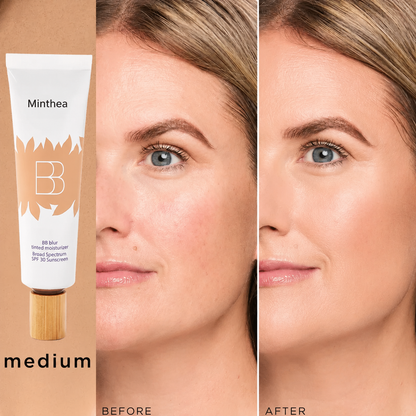 Blur tinted moisturizer SPF 30 - instantly brightens, hydrates & smooths your skin