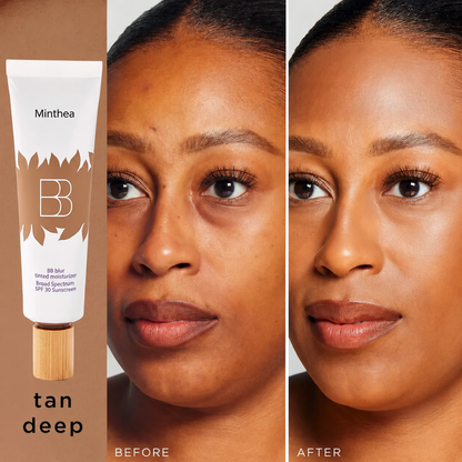Blur tinted moisturizer SPF 30 - instantly brightens, hydrates & smooths your skin